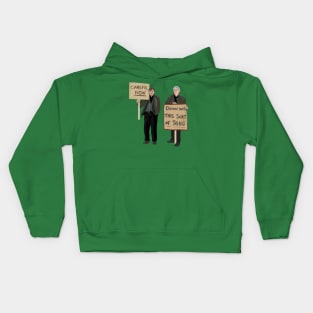 "Down With This Sort Of Thing..careful now!" Kids Hoodie